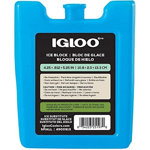 史低价！Igloo 可重复使用冰袋，小号，原价$1.65，现仅售$0.98。不同尺寸可选！