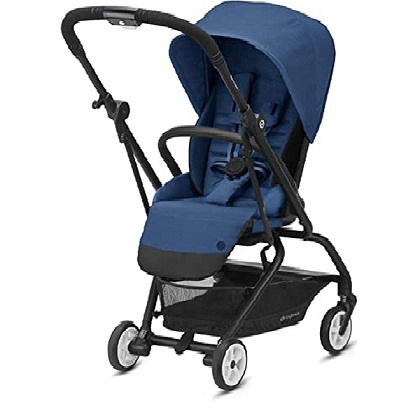 CYBEX Eezy S Twist 2 Stroller, 360° Rotating Seat, Parent Facing or Forward Facing, One-Hand Recline, Compact Fold, Lightweight Travel Stroller, Stroller for Infants 6 Months+,  Only $270