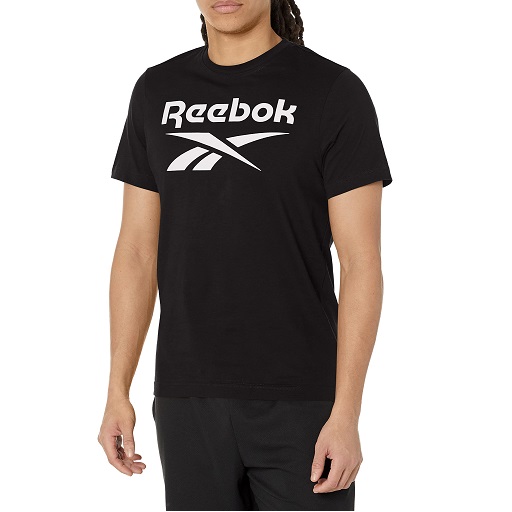 史低价！Reebok锐步 男士圆领T恤，原价$25.00，现仅售$8.99
