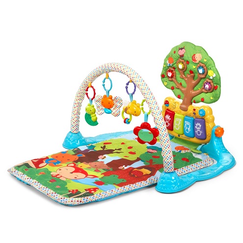史低价！VTech 伟易达 Lil' Critters 宝宝 音乐灯光游戏毯，原价$44.99，现仅售$34.82，免运费！
