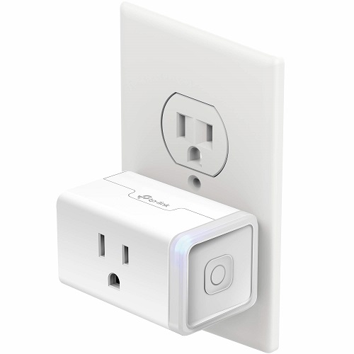 Kasa Smart Plug Mini with Energy Monitoring, Smart Home Wi-Fi Outlet Works with Alexa, Google Home & IFTTT, Wi-Fi Simple Setup, No Hub Required (KP115), White Only $11.99