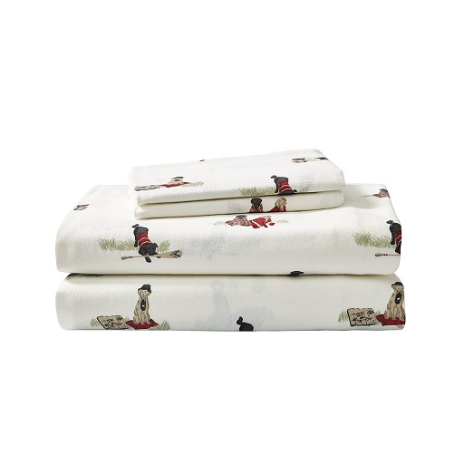 Eddie Bauer - Queen Sheets, Cotton Flannel Bedding Set, Brushed For Extra Softness, Cozy Home Decor (Retriever Adventures, Queen), List Price is $39.99, Now Only $23.99, You Save $16