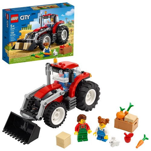 LEGO City Great Vehicles Tractor 60287 Building Toy Set for Kids, Boys, and Girls Ages 5+ (148 Pieces), List Price is $19.99, Now Only $15.99, You Save $4