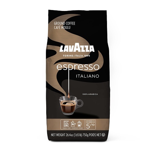 史低价！Lavazza Espresso Italiano 中度烘焙咖啡豆,，26.4 oz，现仅售$9.14 ，免运费
