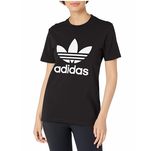 adidas阿迪达斯 女士  圆领 T恤，原价$30.00，现仅售$15.01