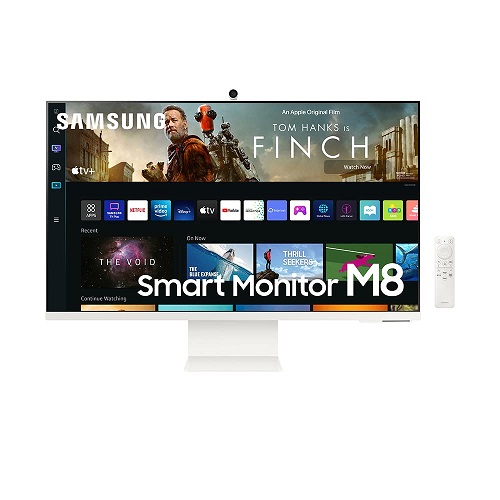 史低價！集顯示器和電視功能於一體！SAMSUNG三星 M8系列 4K 超高清 智能顯示器/電視機，32吋，現僅售$349.99，免運費！