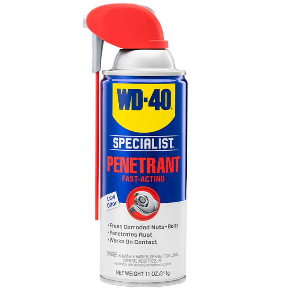 WD-40 Specialist Penetrant with SMART STRAW SPRAYS 2 WAYS, 11 OZ 11 oz 1- Pack Penetrant, List Price is $7.49, Now Only $5.97