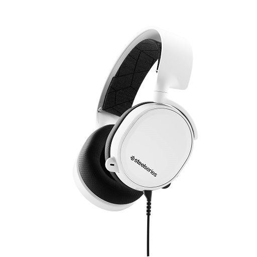 SteelSeries Arctis 3 Console - Stereo Wired Gaming Headset for PlayStation 5 / 4, Xbox Series X|S, Nintendo Switch, VR, Android and iOS - White White Arctis 3 Console, Only $32.88