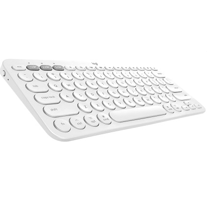 史低价！Logitech 罗技 K380 蓝牙多功能键盘，可用于电脑、智能手机或平板电脑，原价$39.99，现仅售$25.99，免运费。3色可选！