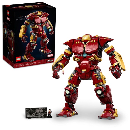LEGO Marvel Hulkbuster 76210 Building Set for Adults (4,049 Pieces), List Price is $549.99, Now Only $325.00