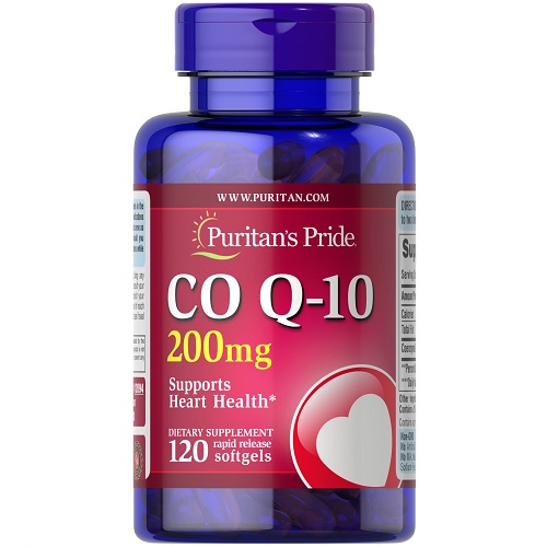 Q-Sorb CoQ10 200mg Supports Heart Health,120 Softgels by Puritan's Pride 120 Count (Pack of 1), Now Only $14.41