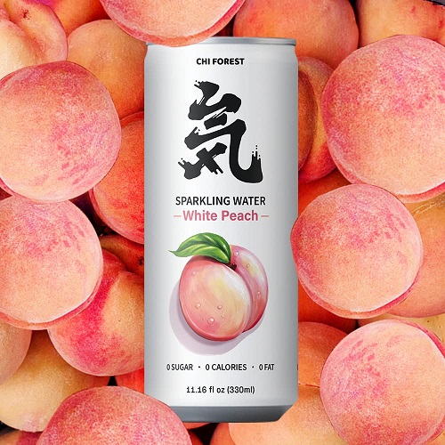 CHI FOREST Flavored Sparkling Water White Peach, 11.15 fl oz Cans(pack of 24)… White Peach 11.15 Fl Oz (Pack of 24), Now Only $26.59