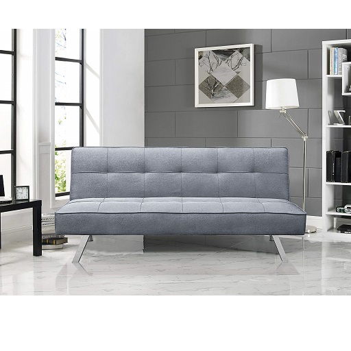 史低价！Serta舒达 人造革 多用途 简约 沙发 床， L66.1 x W33.1 x H29.5，现仅售 $152.00，免运费！
