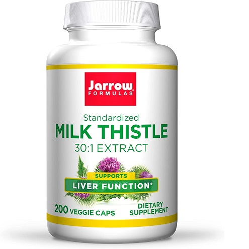 Jarrow Formulas Milk Thistle (Standardized Silymarin Extract 30:1) $10.76, free shipping