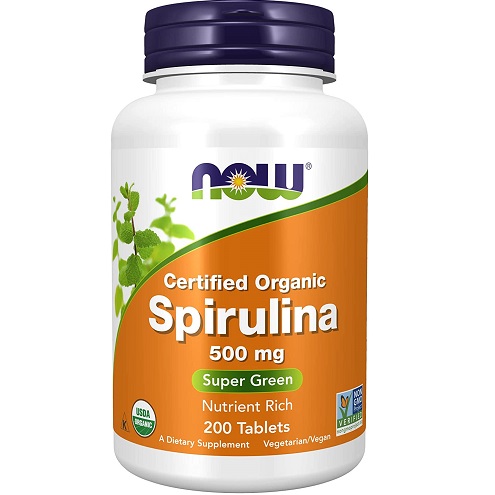 Now Foods Organic Spirulina Tablets, 200  only $5.16+ Free Shipping