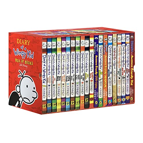 《Diary of a Wimpy Kid小屁孩日记丛书 1 - 20 本套装》 ，原价$169.99，现仅售$68.86，免运费！