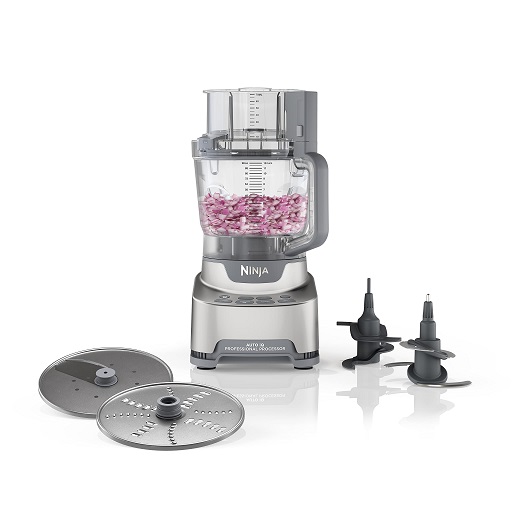 Ninja NF701 Professional XL Food Processor, 1200 Peak-Wattage. 4 Functions for Chopping, Slicing/Shredding, Purees & Dough. 12-Cup Bowl, Feed Chute/3-Part Pusher, 2 Blades & 2 Discs, Only $119.99
