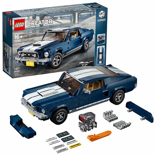 LEGO Creator Expert Ford Mustang 10265, Exclusive Advanced Collector's Car Model Standard, List Price is $169.99, Now Only $145.00