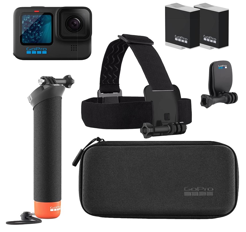 最新款！史低价！GoPro HERO11 Black旗舰款数码相机套装，原价$549.99，现仅售$499.99，免运费！