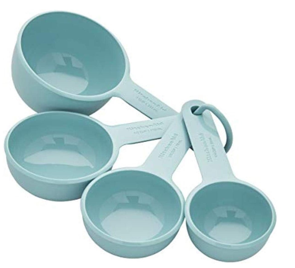 KitchenAid Measuring Cups, Set Of 4, Aqua Sky