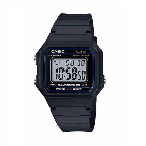 Casio Men's 'Classic' Quartz Resin Casual Watch, Color:Black (Model: W-217H-1AVCF), List Price is $22.95, Now Only $14.99, You Save $7.96