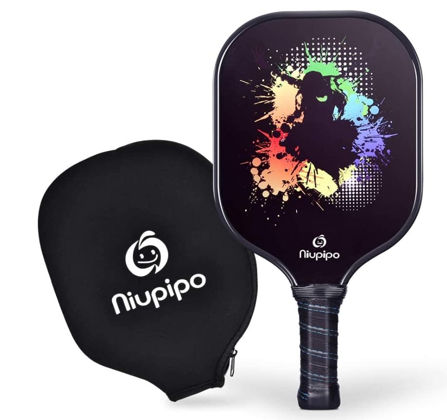 Pickleball Paddles, niupipo Pickleball Paddle with Graphite Surface, USAPA Approved, Graphite Honeycomb Core, Lightweight 8oz Pickleball Racquets, Pickleball Paddle with Comfortable Grip
