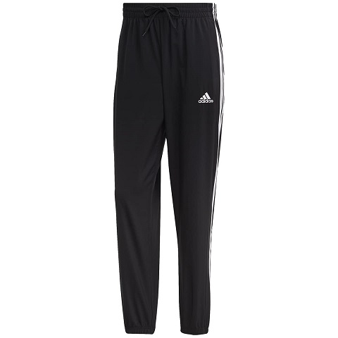 adidas Men's Aeroready Essentials Woven 3-Stripes Tapered Pants, List Price is $50, Now Only $19.5, You Save $30.5