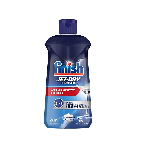 Finish Jet-Dry Rinse Aid, Dishwasher Rinse Agent & Drying Agent, 8.45 Fl Oz (Packaging May Vary), Now Only $1.59