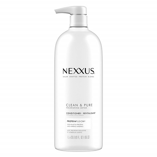 Nexxus Clean and Pure 护发素，33.8 oz，原价$25.99，现点击coupon后仅售$12.00，免运费！