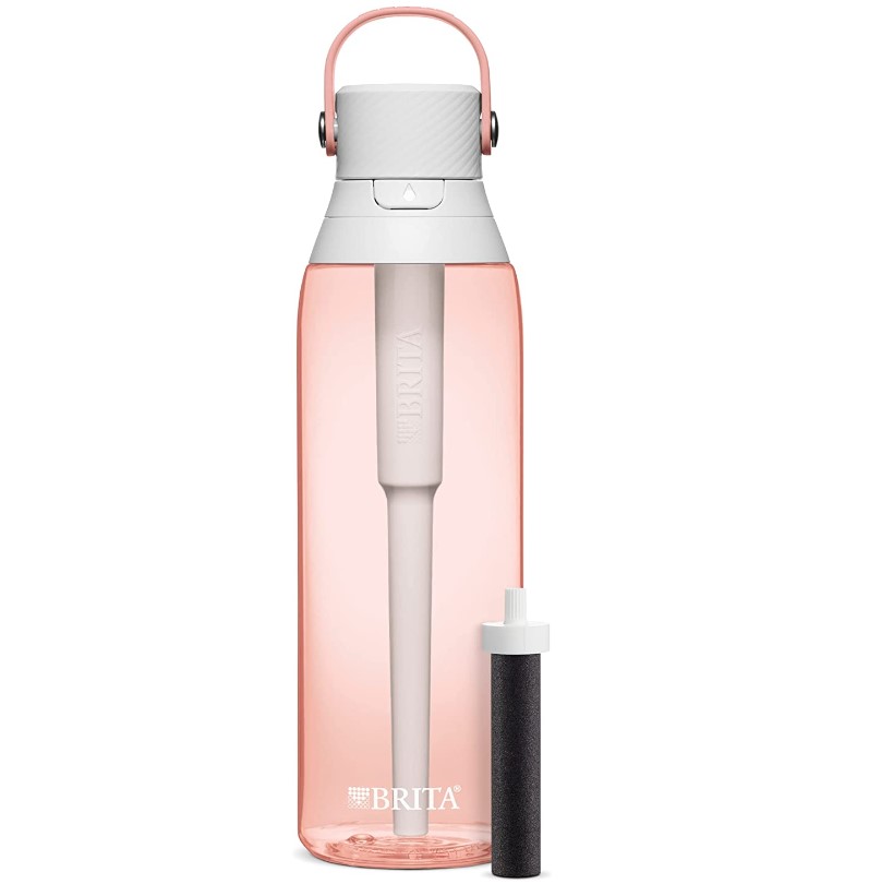 保护地球，少用塑料！Brita带吸管过滤水瓶，不含 BPA，26 盎司，现仅售$19.79 （14% off）