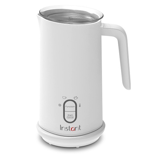 Instant Milk Frother, 4-in-1 Electric Milk Steamer, 10oz/295ml Automatic Hot and Cold Foam Maker and Milk Warmer for Latte, Cappuccinos, Macchiato, From the Makers of Instant Pot 500W,  Only $31.95