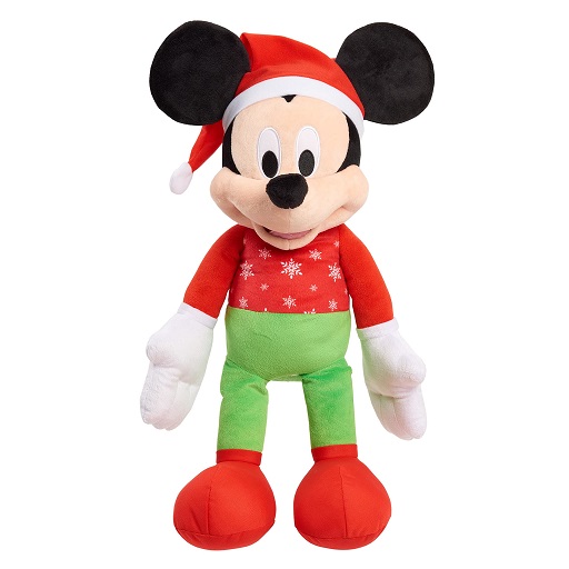 Disney Holiday Mickey Mouse Large 22-Inch Plush, Stuffed Animal, Amazon Exclusive Mickey Mouse Holiday Plush, Only $6.20