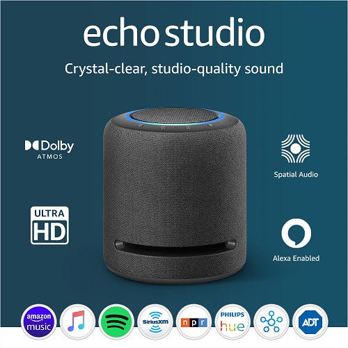 Echo Studio智能音箱，原价$199.99，现仅售$159.99，免运费！