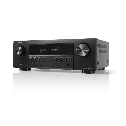 Denon AVR-S570BT (2022 Model) 5.2 Channel AV Receiver - 8K Ultra HD Audio & Video, Enhanced Gaming Experience, Wireless Streaming via Built-in Bluetooth, Only $299