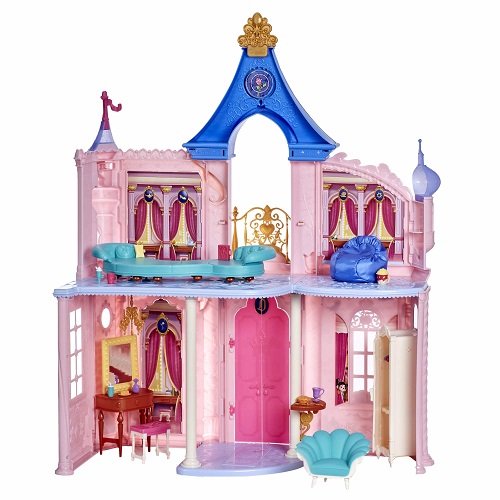 Disney Princess Fashion Doll Castle, Dollhouse 3.5 feet Tall with 16 Accessories and 6 Pieces of Furniture (Amazon Exclusive), Only $18.85