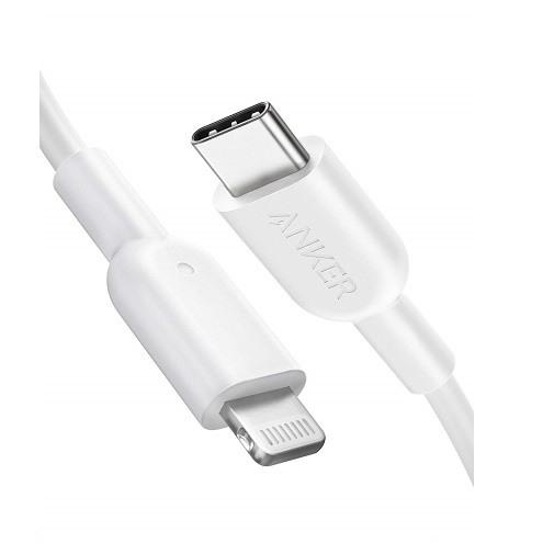 史低价！Anker USB-C转 Lightning 数据/充电线，6英尺长，原价$12.99，现仅售$8.99