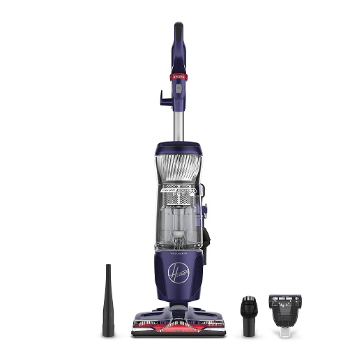 Hoover Power Drive Bagless Multi Floor Upright Vacuum Cleaner with Swivel Steering, for Pet Hair, UH74210M, Purple, List Price is $199.99, Now Only $89.88, You Save $110.11