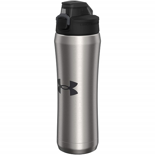 Under Armour 18oz Beyond Stainless Steel Water Bottle, Vacuum Insulated, Self Draining Protective Cap, Leak Proof, For Kids & Adults, All Sports, Gym, Only $14