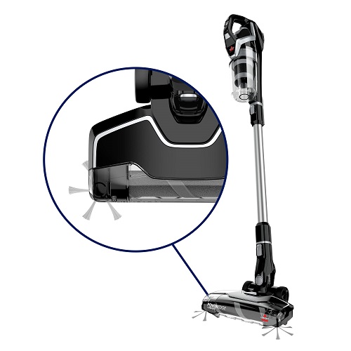 BISSELL PowerEdge Cordless Stick Vacuum for Hard Surfaces, 2900A, Black/Silver, List Price is $229.99, Now Only $99, You Save $130.99