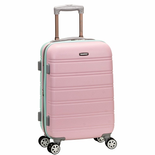 Rockland Melbourne Hardside Expandable Spinner Wheel Luggage, Mint, Carry-On 20-Inch Carry-On 20-Inch Mint, List Price is $140, Now Only $53.80, You Save $88.74