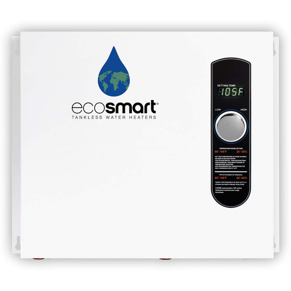史低价！Ecosmart ECO 36 无水箱电热水器，36KW款！原价$749.00，现仅售$460.98，免运费！不同功率款可选！