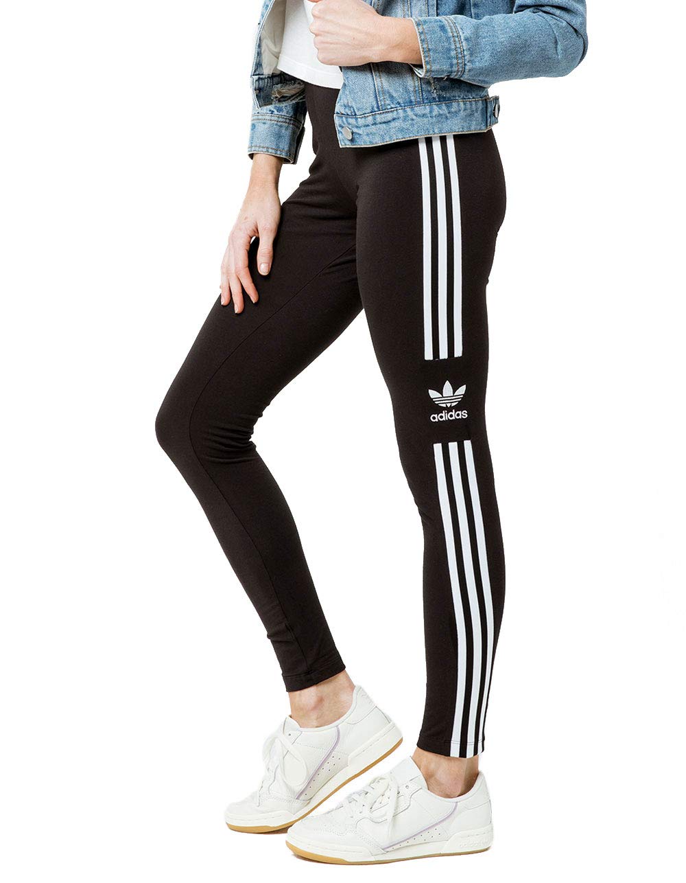史低价！adidas阿迪达斯 女士 紧身 运动裤，原价$40.00，现仅售$15.93