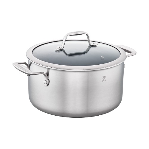 ZWILLING Spirit Ceramic Nonstick Dutch Oven, 6-qt, Stainless Steel,Now Only $100.42