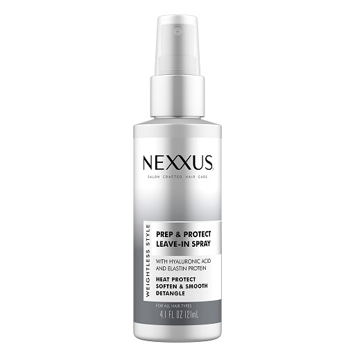 Nexxus Prep & Protect Leave-In Spray Weightless Style Detangler Leave-in Conditioner Spray Moisturizer, Detangler & Heat Protectant 4.1 oz, List Price is $10.99, Now Only $7.49
