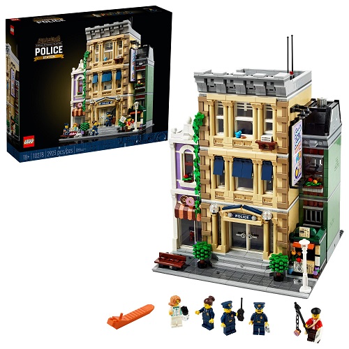 LEGO Police Station 10278 Building Kit; A Highly Detailed Displayable Model for Adults, New 2021 (2,923 Pieces) Frustration-Free Packaging, Now Only $199.95