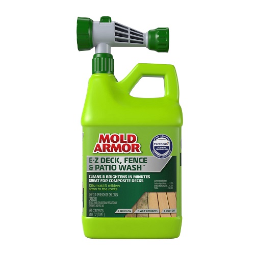 MOLD ARMOR E-Z Deck Wash for Wood Surfaces, Composite Deck & Fence, 64 oz., List Price is $19.99, Now Only $6.37