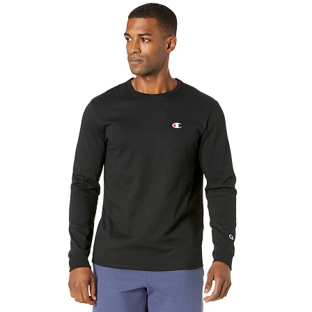 Champion Men's Heritage Long Sleeve Tee, Script Logo, List Price is $35, Now Only $9.89, You Save $25.11