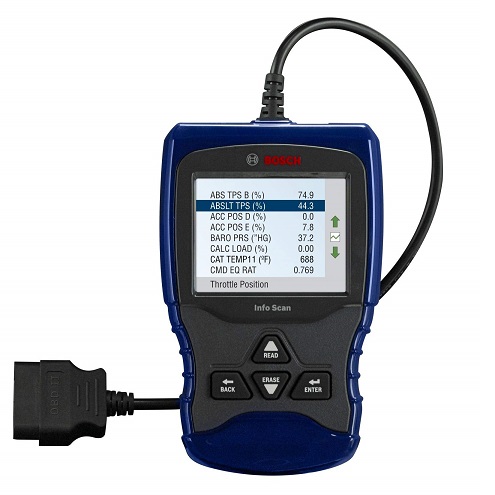 BOSCH Automotive Tools OBD 1150 Trilingual Scan Tool with AutoID, Live Data, ABS and Graphing, Now Only $73.75
