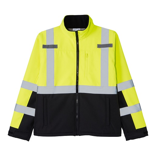 AmazonCommercial Safety Jacket, Lime/Black, Large Size Large Lime/Black,   Only $20.48