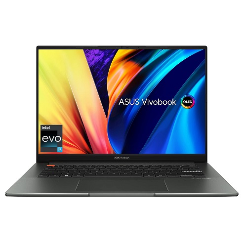 ASUS VivoBook S 14X OLED Laptop, 14.5” 2.8K 16:10 120Hz Display, Intel Evo Platform, Intel Core i5-12500H CPU, 8GB RAM, 512GB SSD, Windows 11 Home,S5402ZA-DB51,Only $599.99